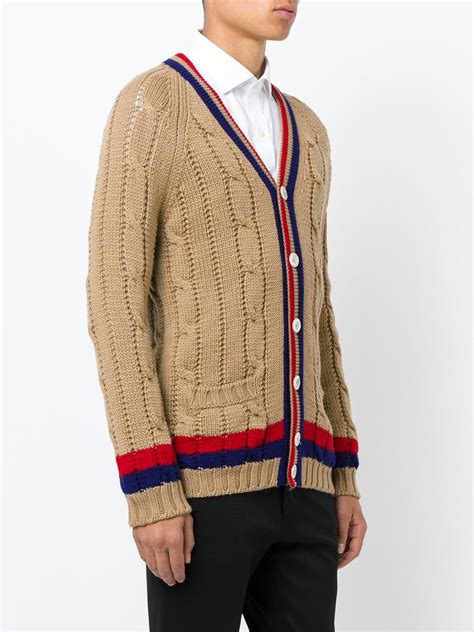 gucci cardigan for men|gucci men cardigan uk.